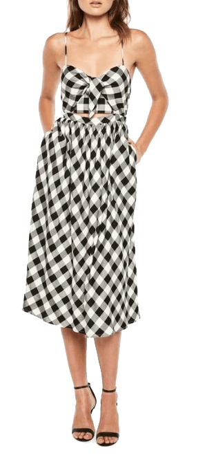 bow front midi dress nordstrom