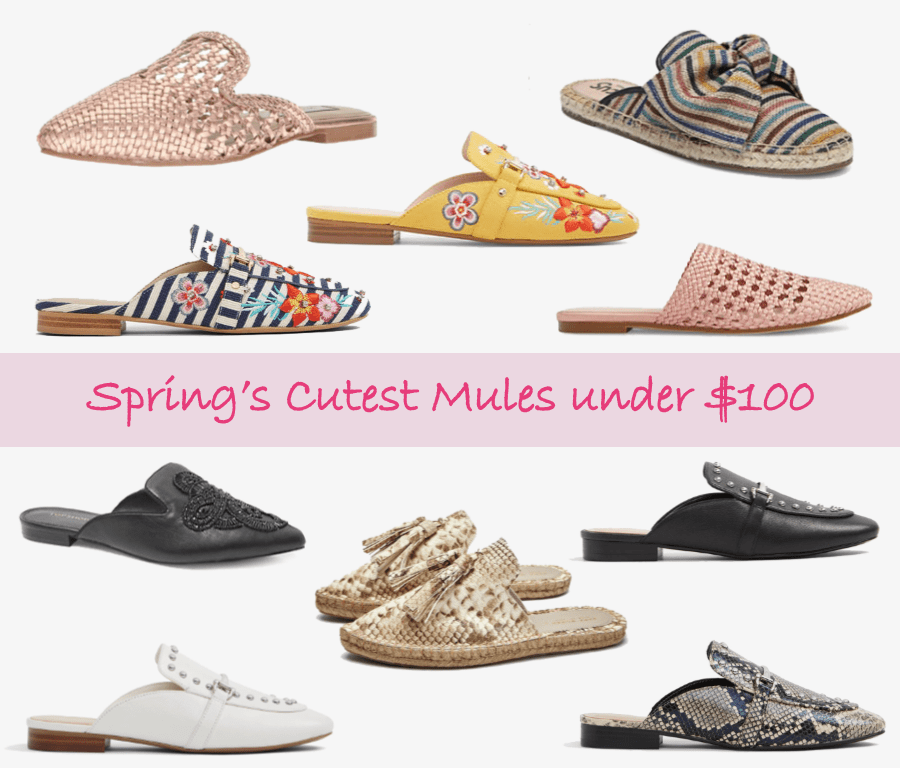 mules under $100 blog