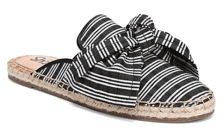 sam edelman striped mules