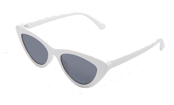 white aldo sunnies
