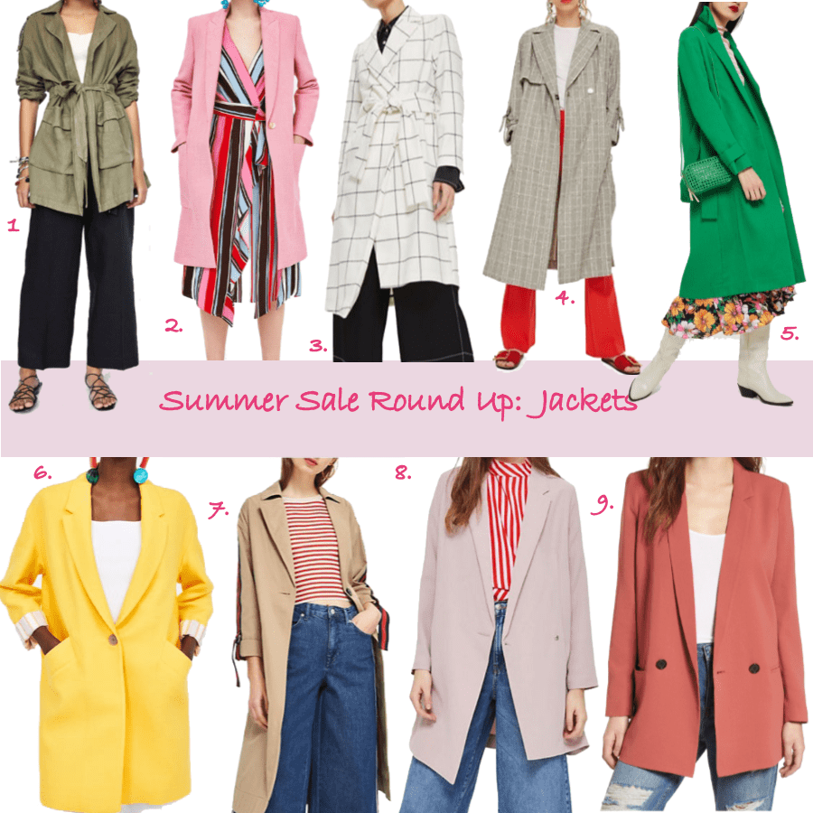 summer sale round up jackets insta