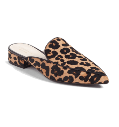 cole haan leopard mule